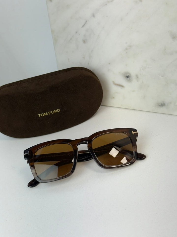 Tom Ford Dax FT0751 Colored Havana Sunglasses