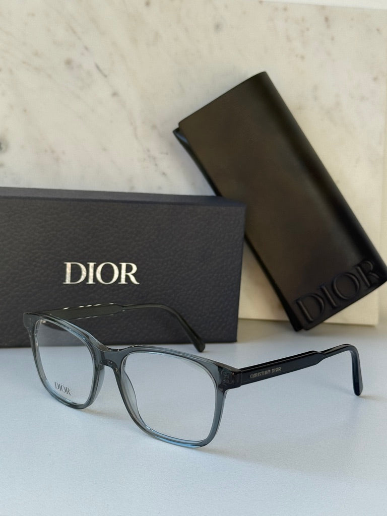 Dior BotanicaO S1I Eyeglasses Frames in Transparent Grey