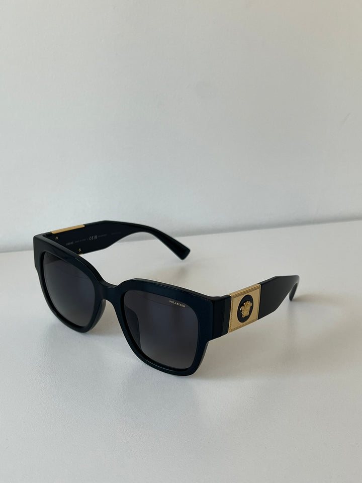 Versace VE4437U Black Polarized Sunglasses