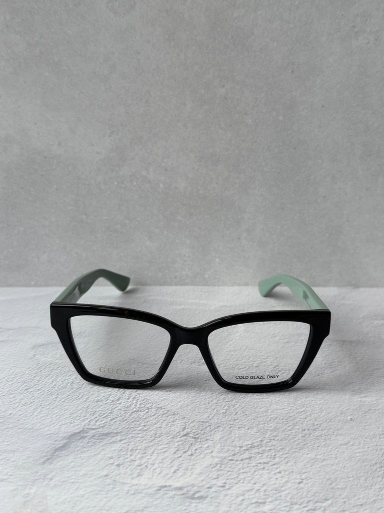 Monturas de ojos de gato Gucci GG0634O en marrón