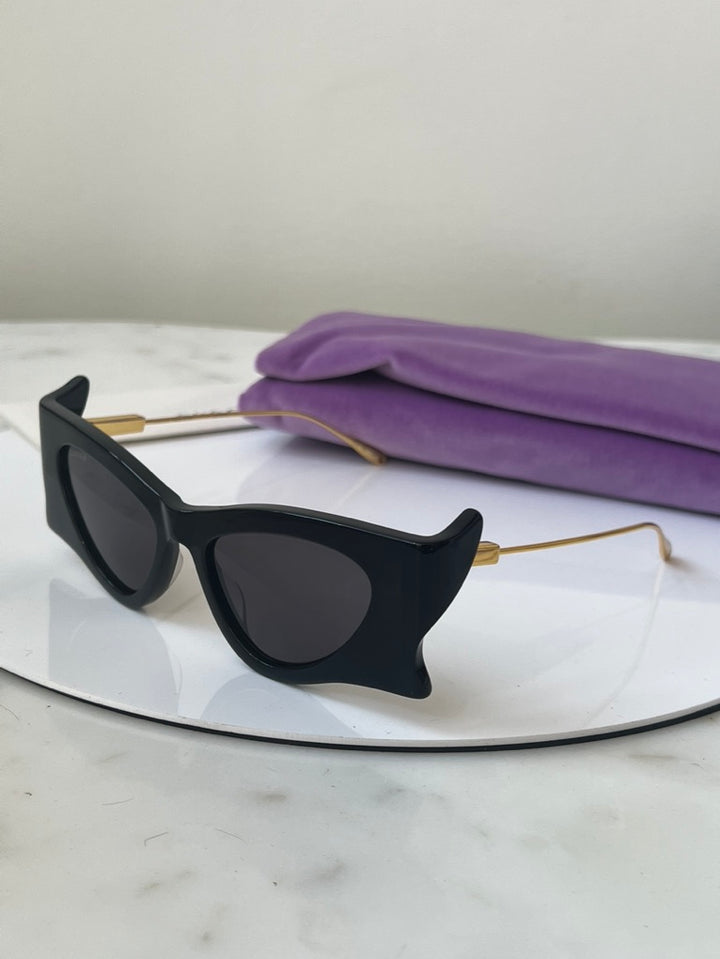 Gucci GG1328S Cat Eye Black Sunglasses