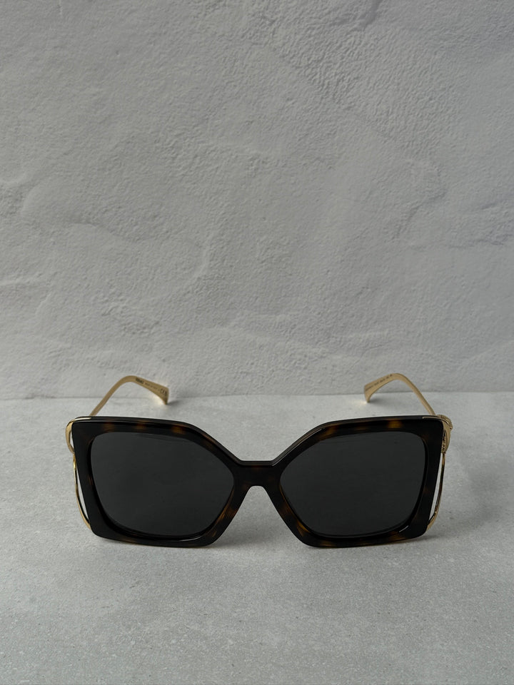 Versace VE4502U Medusa Sunglasses in Havana Brown