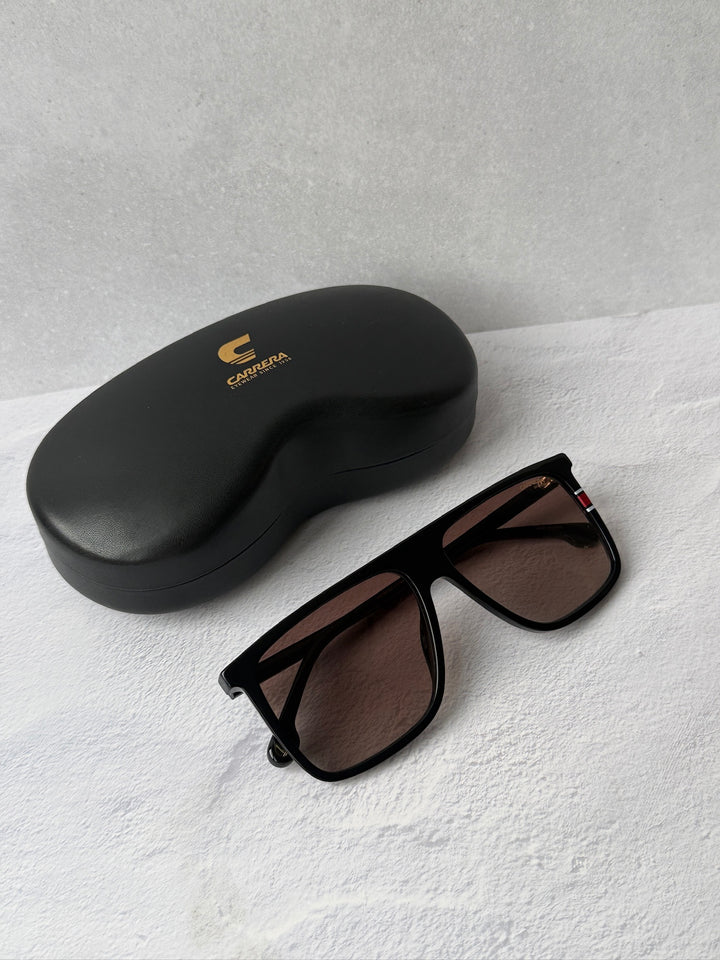 Gafas de Sol Carrera 1001/S Aviator en Polarizado Negro Rojo