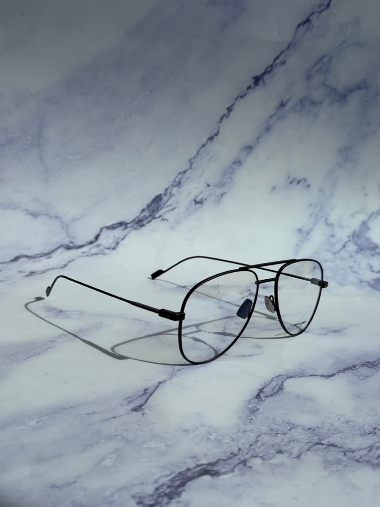 Saint Laurent Classic 11 gafas de sol de aviador doradas