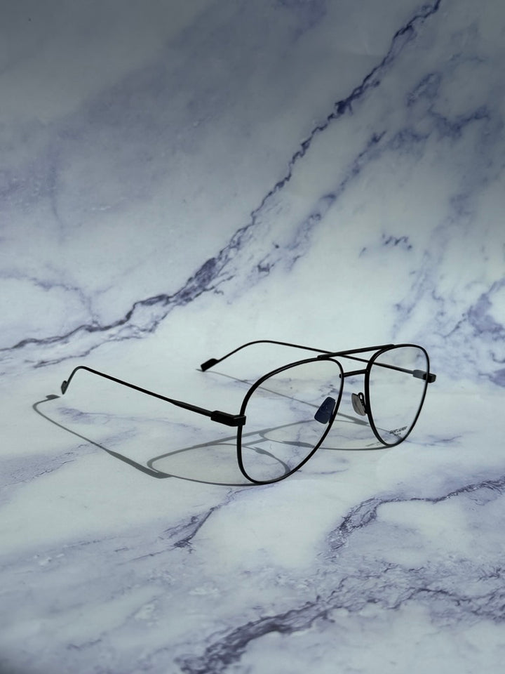 Saint Laurent Classic 11 gafas de sol de aviador doradas