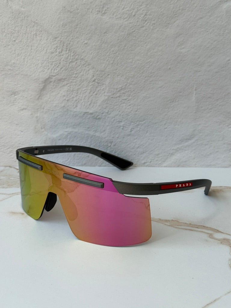 Prada Sport PS B06S Sunglasses in Pink Mirror