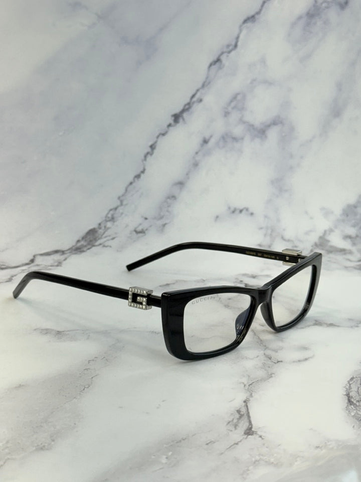 Gafas de sol negras con mariposa y logo Marmont de Gucci GG0765SA