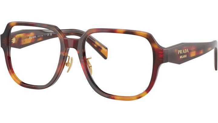 Prada PR B07VD Eyeglasses Frames in Poppy Tortoise