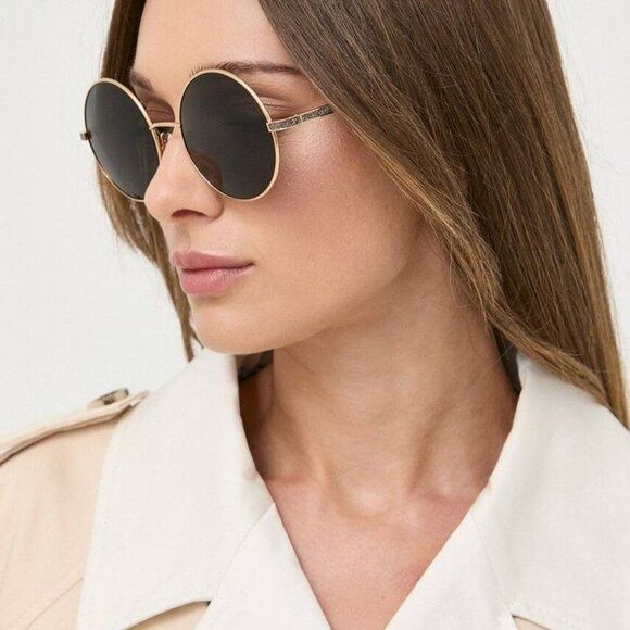 Jimmy Choo Oriane/s Round Sunglasses