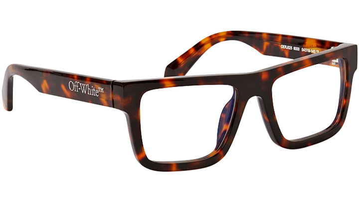 Off White Style 25 Frames in Havana Brown