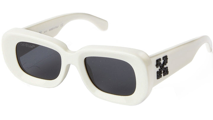 Off White Carrara Sunglasses in White