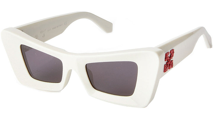 Off White Accra 007 Sunglasses in White