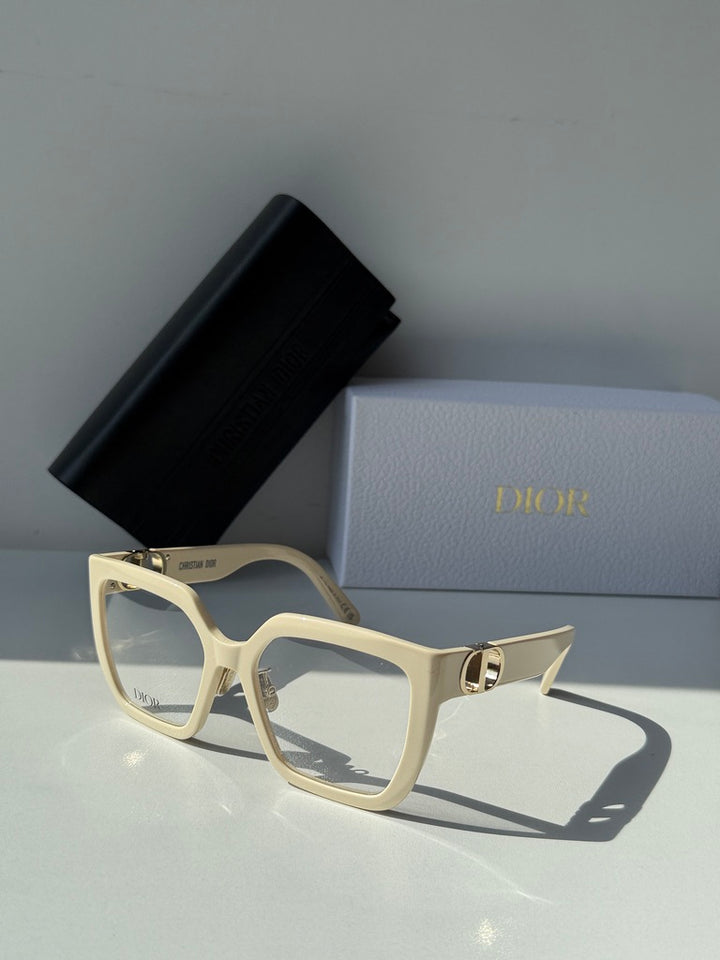 Dior 30MontaigneO S1F Frames in Ivory White