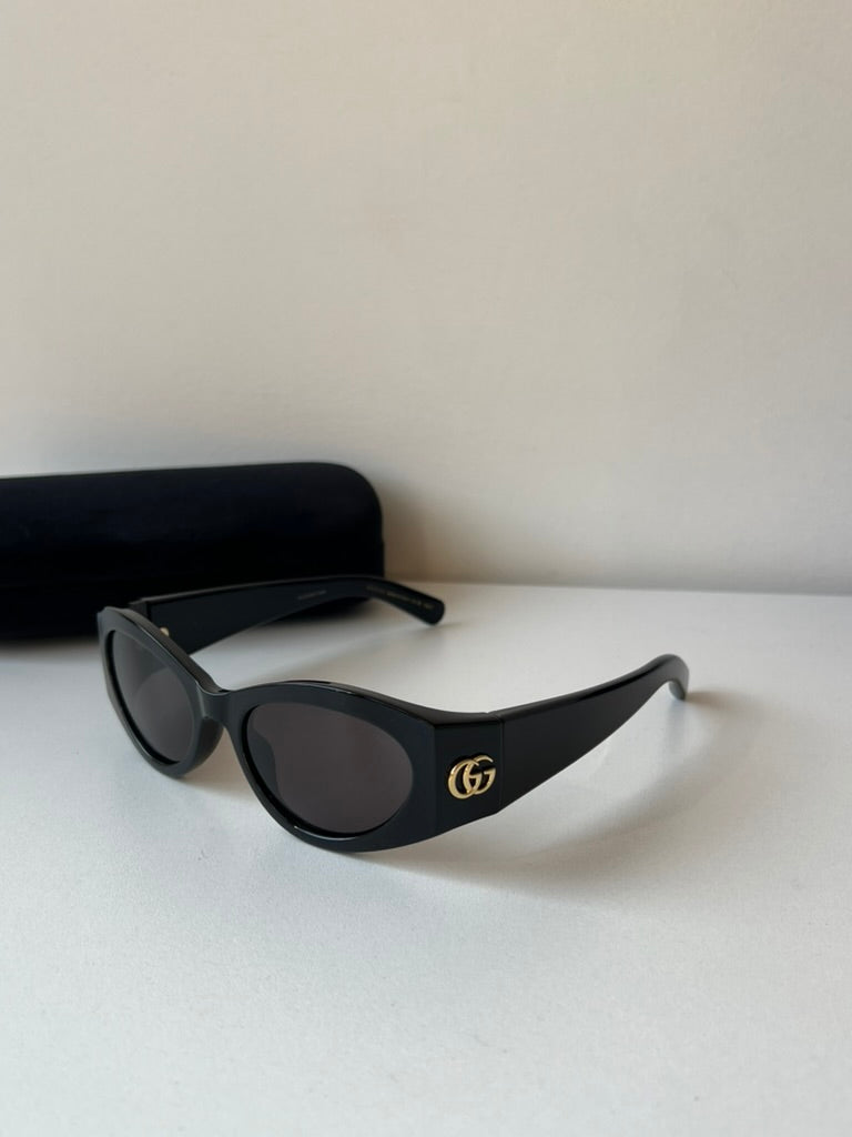 Gucci GG1401S Black Cat Eye Sunglasses