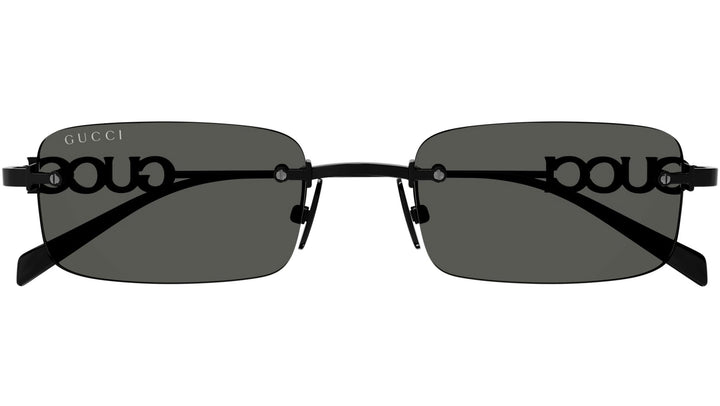 Gucci GG1808S Rimless Sunglasses in Black