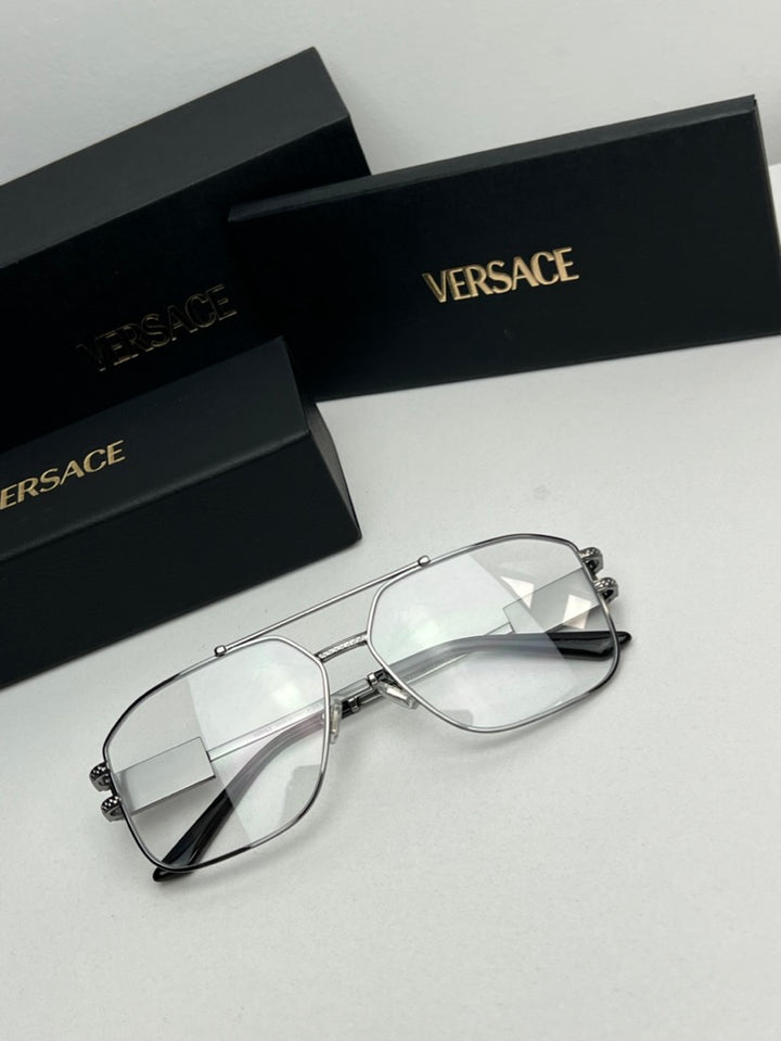 Versace VE1302 Pilot Frames in Gunmetal