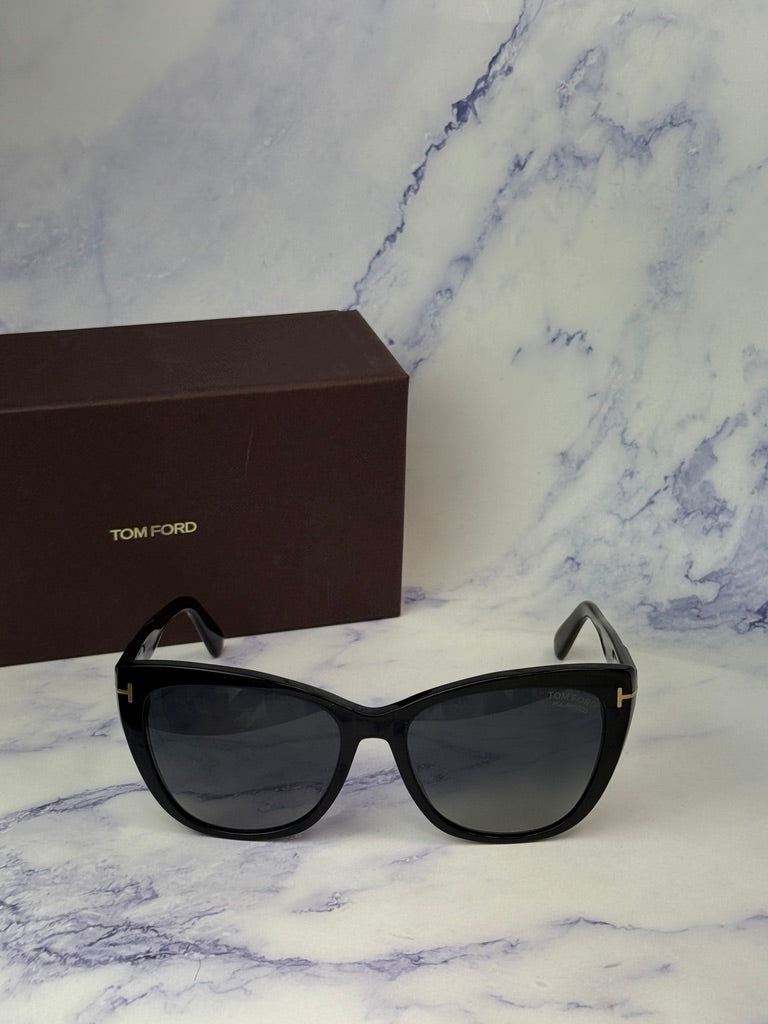 Tom Ford Nora FT0937 Black Polarized Sunglasses