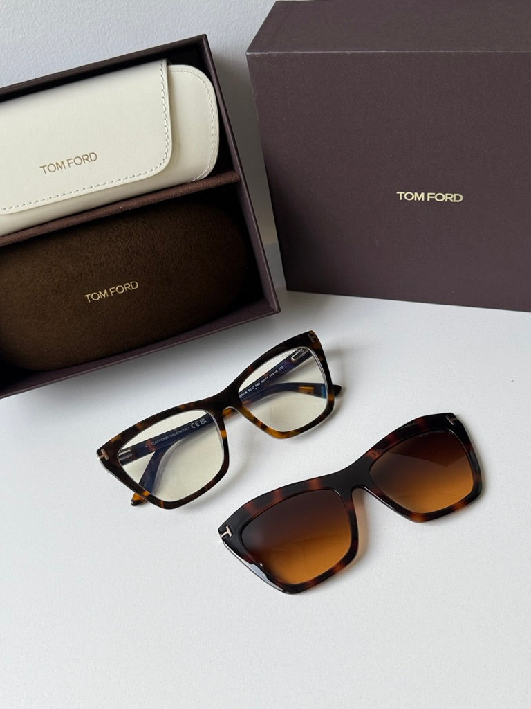 Tom Ford FT5690-B Gafas de sol con clip