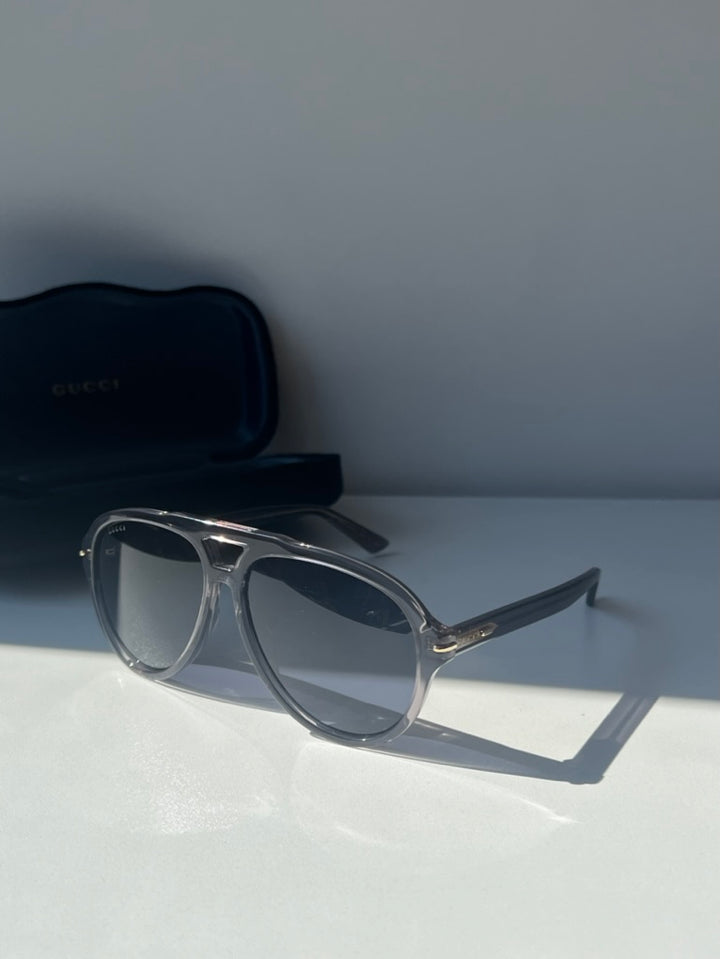 Gafas de sol Gucci GG1207SA dorado gris