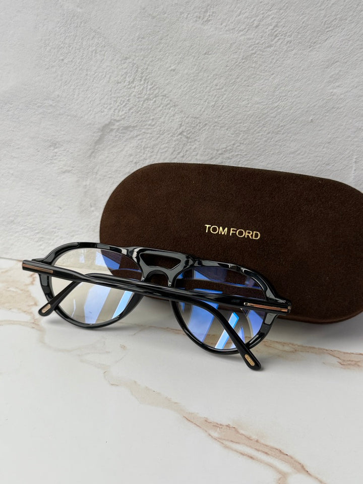 Tom Ford FT5760-B Black Bluelight Eyeglasses Frames
