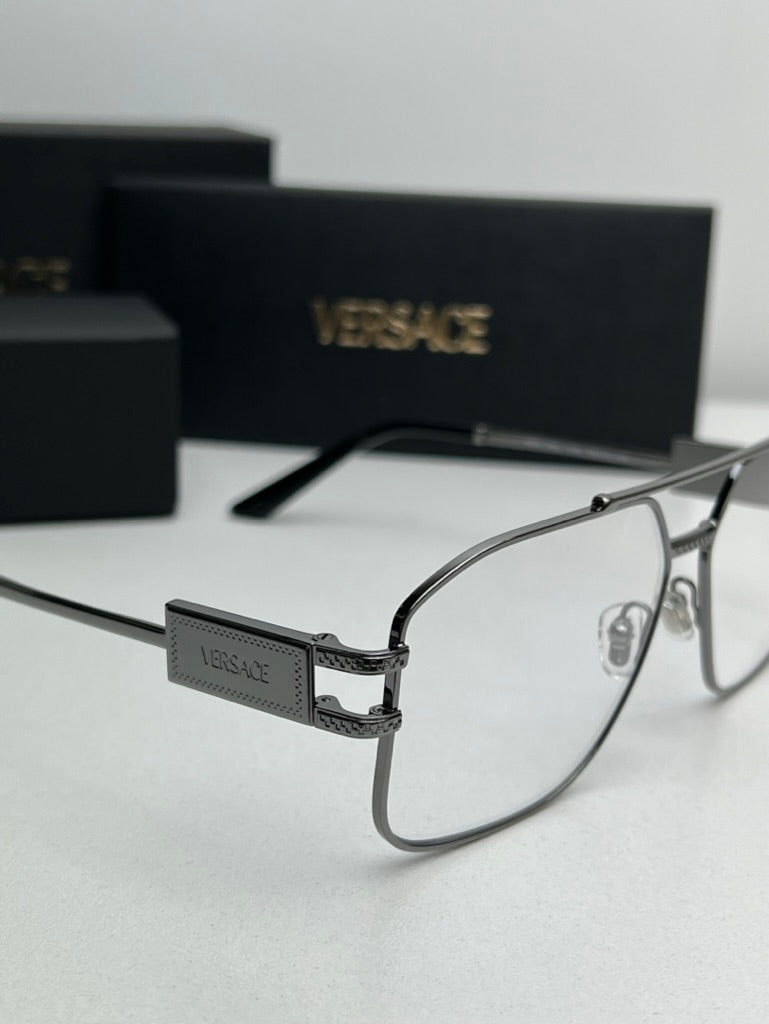 Versace VE1302 Pilot Frames in Gunmetal