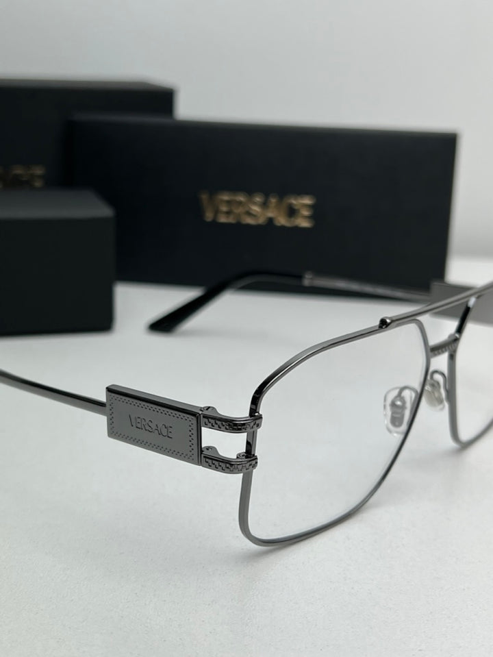 Versace VE1302 Pilot Frames in Gunmetal