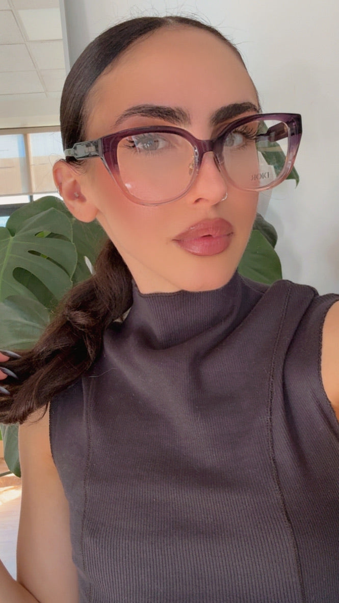 Dior PrismeO B1F Frames in Gradient Violet