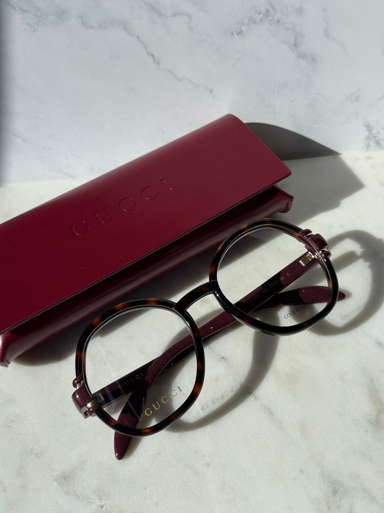 Gucci GG0973O Marcos de metal plateado