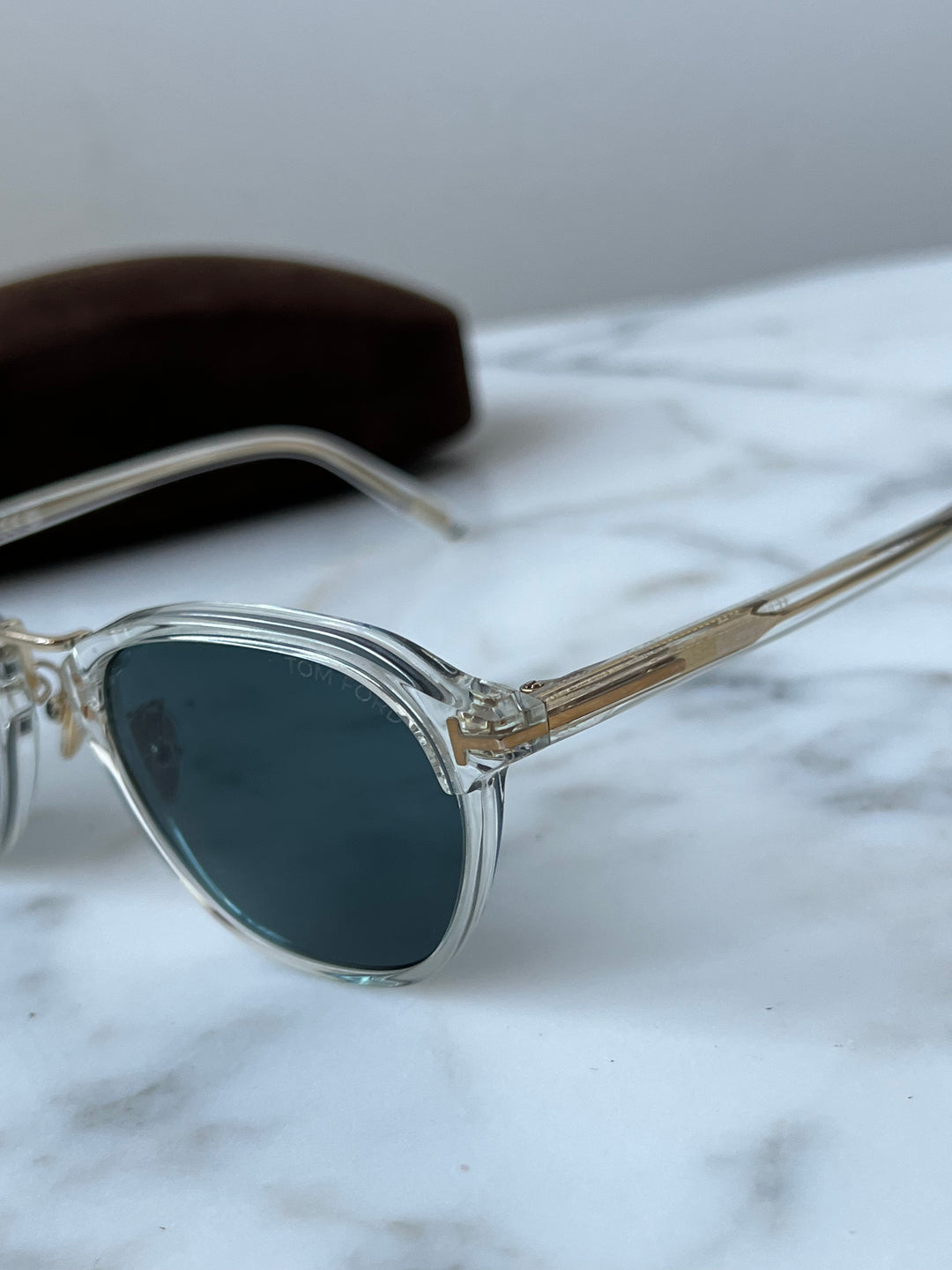 Tom Ford FT878-D Sunglasses in Clear