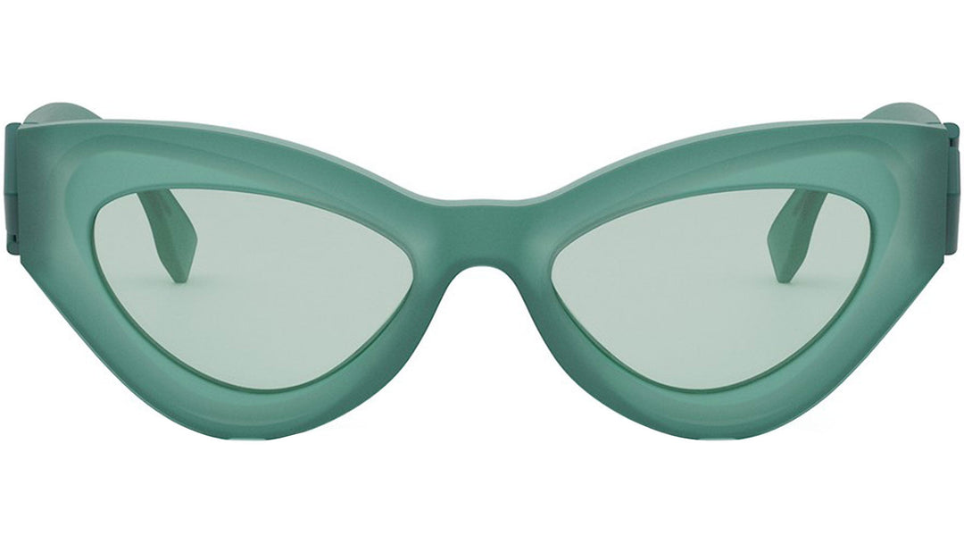 Fendi FF Diamonds FE40146I Cat Eye Sunglasses in Green