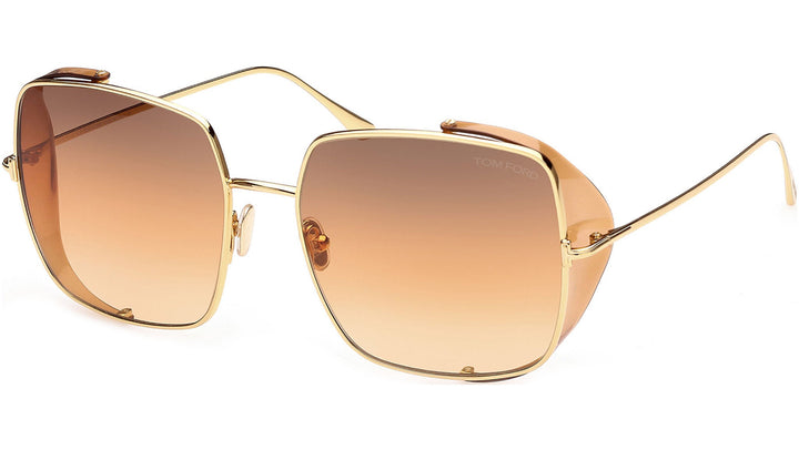 Tom Ford Toby FT0901 Shielded Square Sunglasses