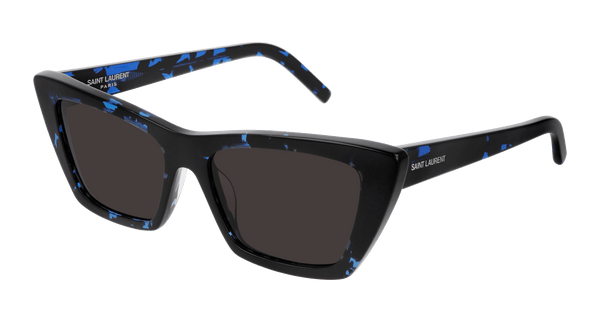 Brand New Saint Laurent SL 276 MICA 009 Blue Havana/Black 53-16-145 Sunglasses Saint Laurent Mica SL276 009 Sunglasses Women main image 4