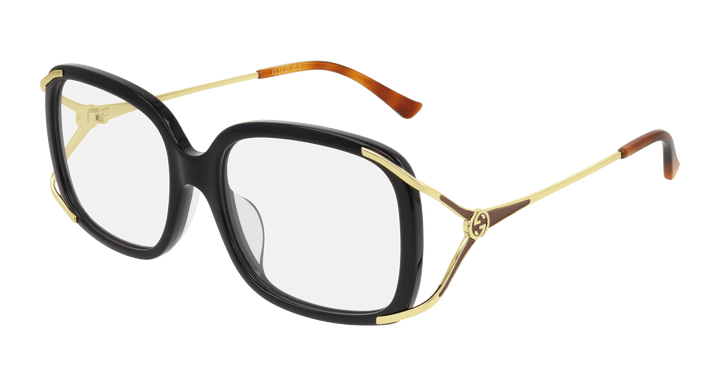 Monturas de ojos de gato Gucci GG0634O en marrón