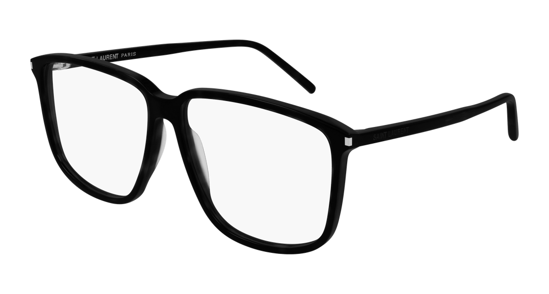 Saint Laurent SL404 Square Eyeglasses Frames in Black