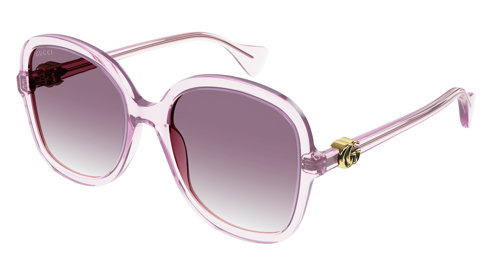 Gucci Pink Acetate Rectangular Women's Sunglasses GG0516S-003 |  WatchMaxx.com | Sunglasses, Stylish glasses, Trendy glasses