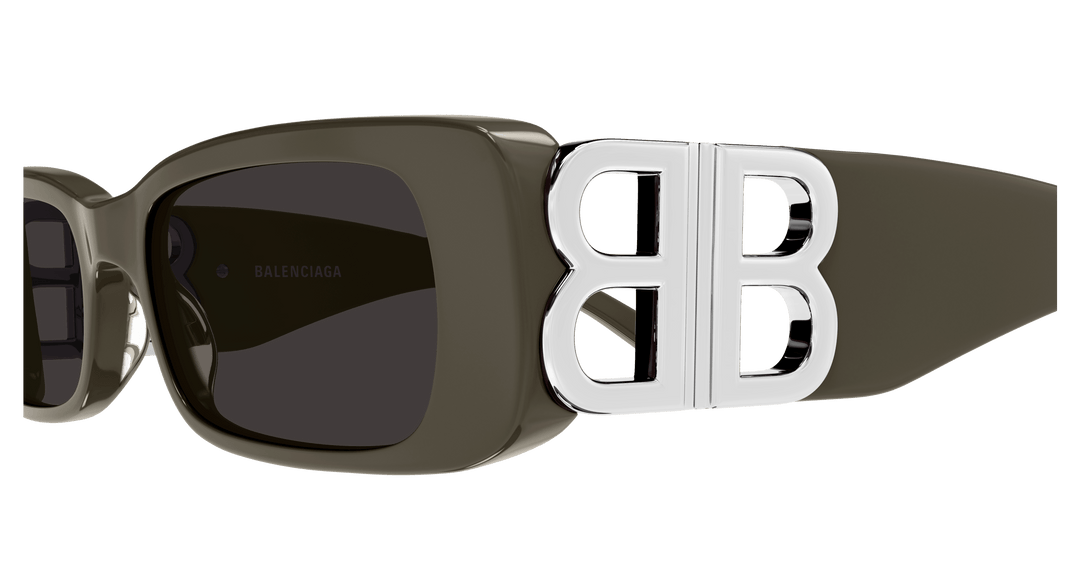 Balenciaga BB0096S Logo Sunglasses in Grey