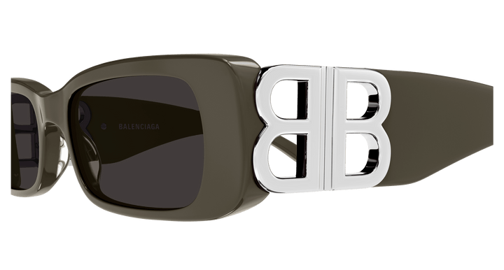 Balenciaga BB0096S Logo Sunglasses in Grey