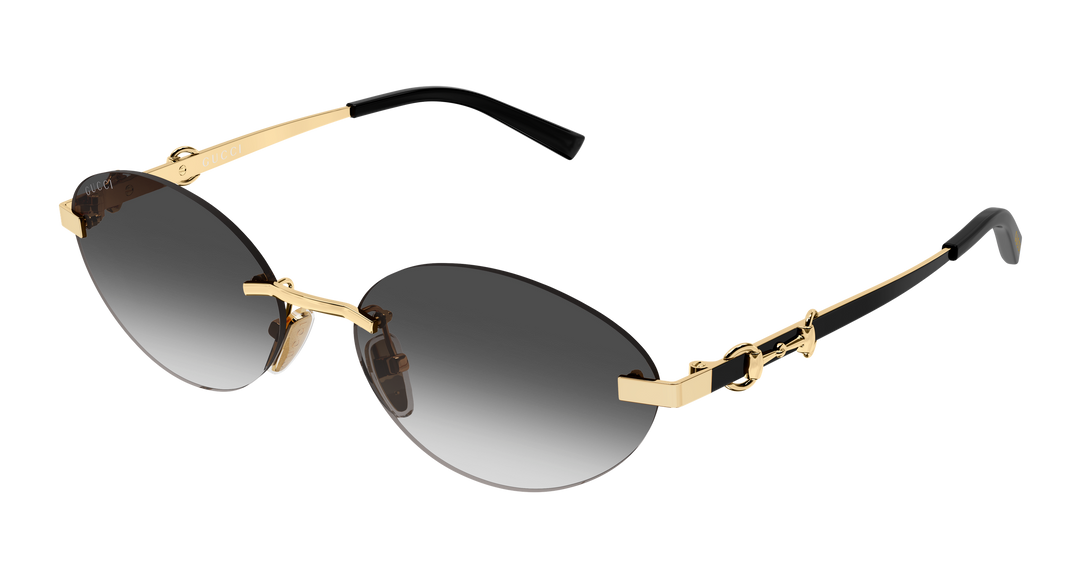 Gucci GG1220S Gafas de sol de aviador con monograma verde