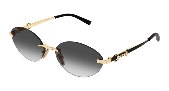 Gucci GG1220S Gafas de sol de aviador con monograma verde