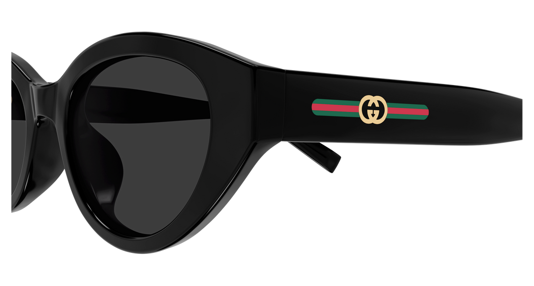 Gafas de sol extragrandes Gucci GG0817S con lentes grises 