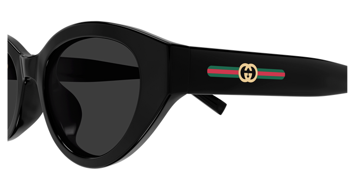 Gafas de sol extragrandes Gucci GG0817S con lentes grises 