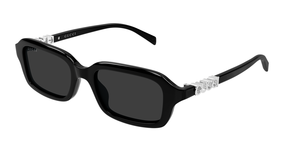 Gafas de sol extragrandes Gucci GG0817S con lentes grises 