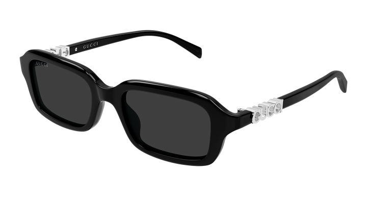 Gafas de sol extragrandes Gucci GG0817S con lentes grises 