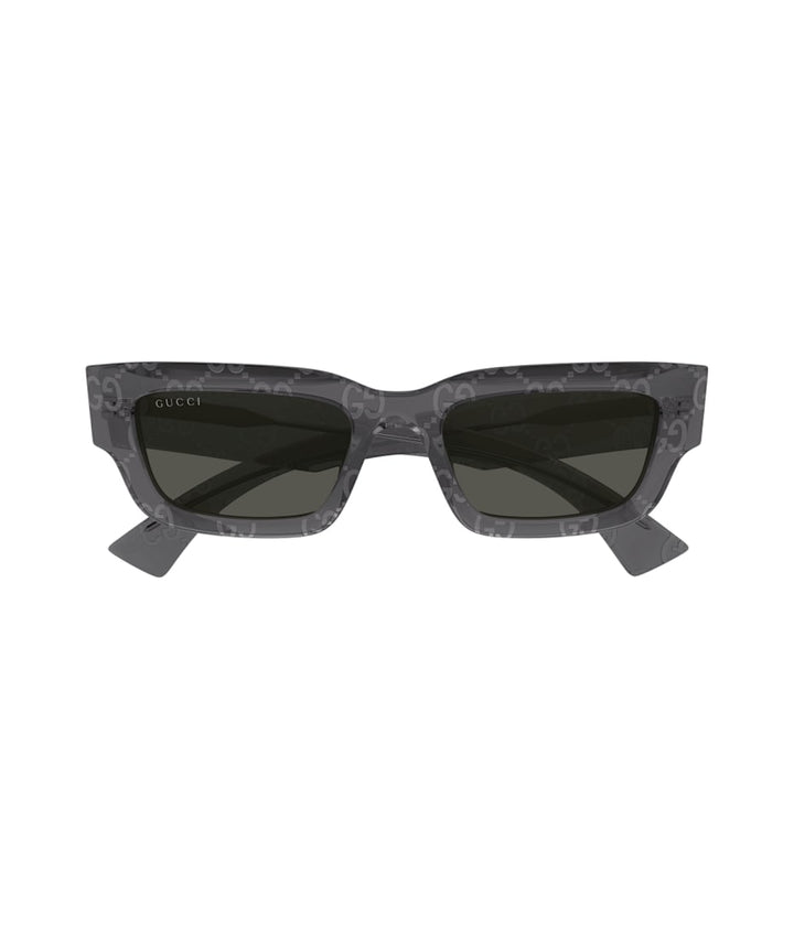 Gucci GG1838S Grey Monogram Slim Logo Sunglasses
