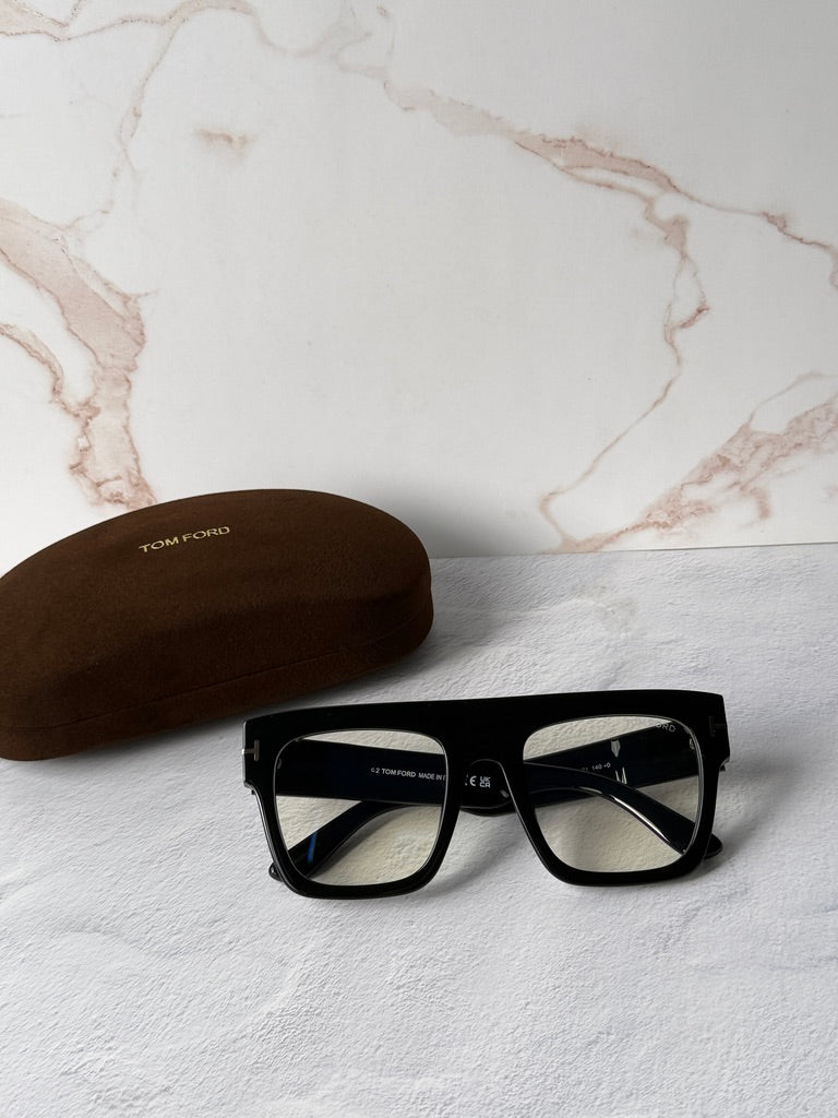 Tom Ford FT0847 Renee Black Blueblock Sunglasses