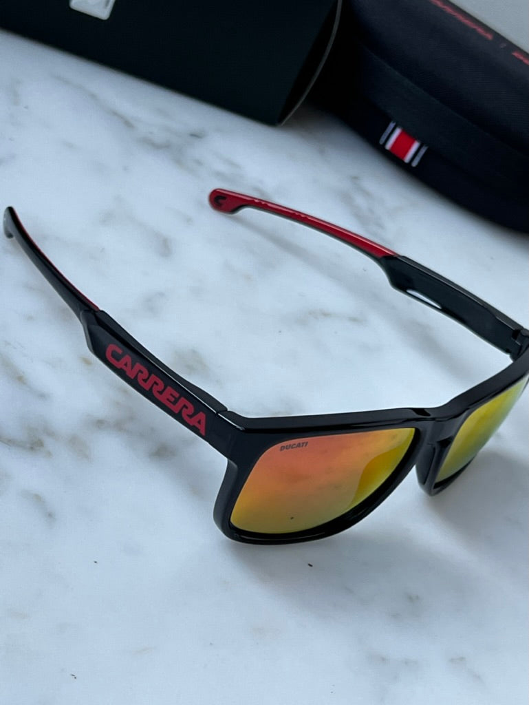 Carrera Ducatti 001/S Sunglasses in Black Red