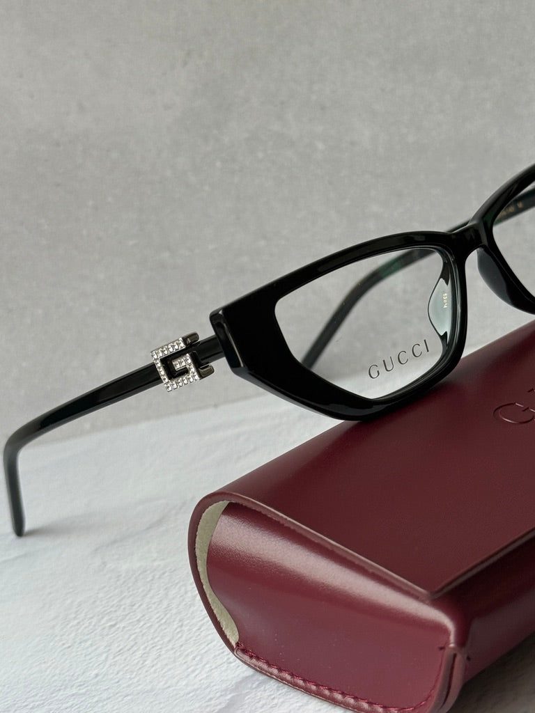 Gafas de sol negras con mariposa y logo Marmont de Gucci GG0765SA