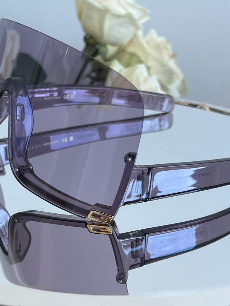 Gucci GG1631S Gafas de sol con escudo morado 