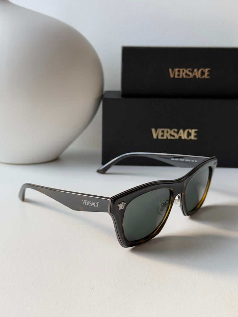 Versace VE2272 Havana Brown Wayfarer Sunglasses