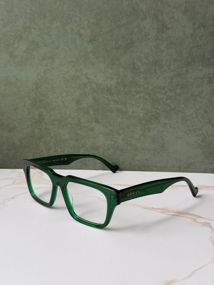 Monturas de ojos de gato Gucci GG0634O en marrón